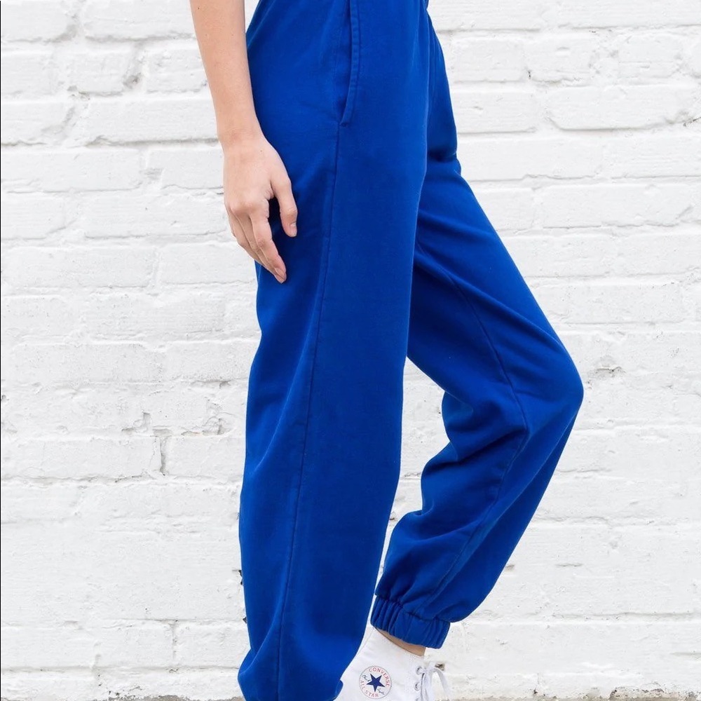 Brandy Melville Blue Rosa Sweatpants